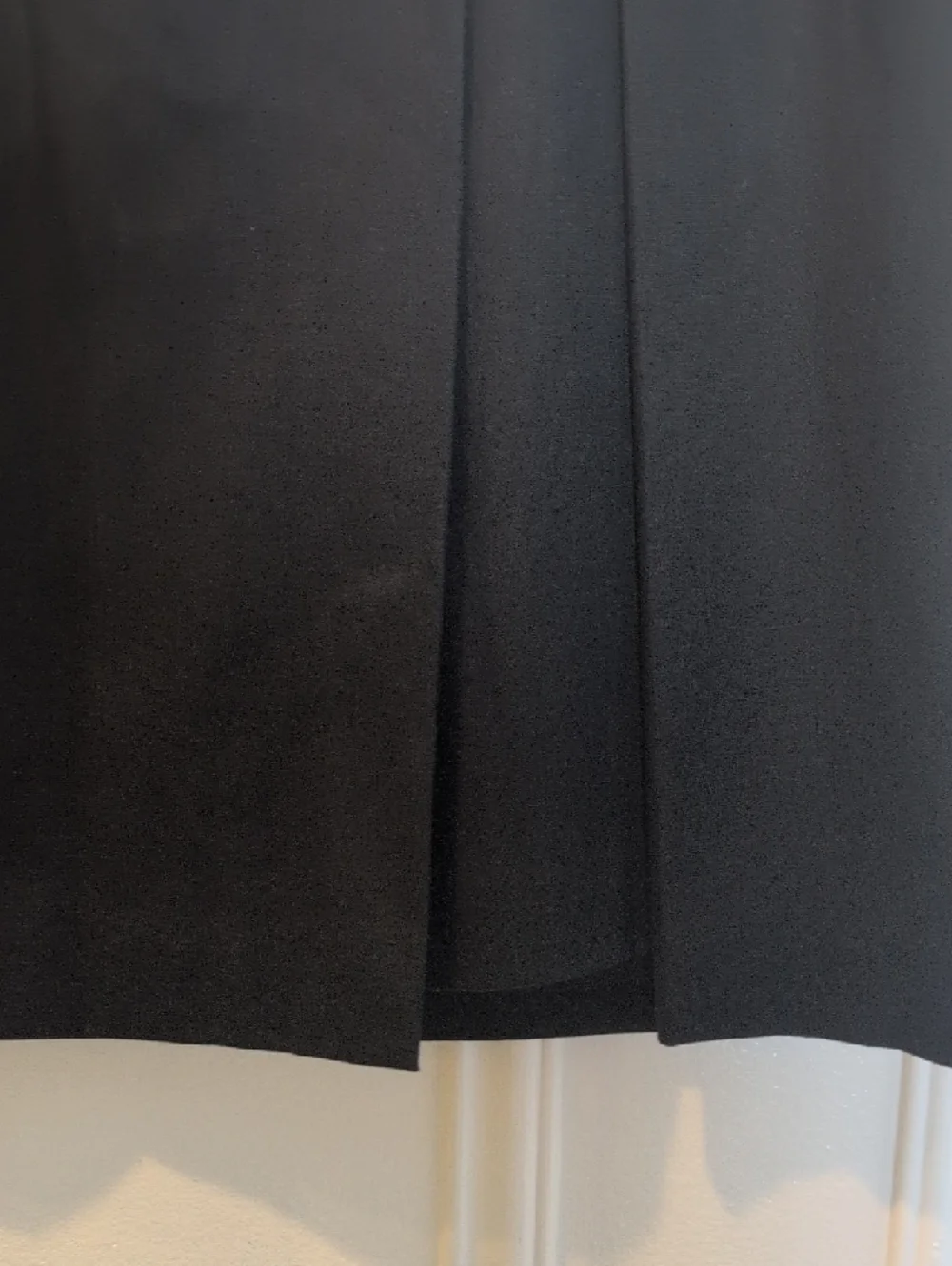 Shin Choi Black Pencil Skirt with Front Pleat